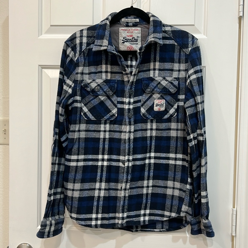 Superdry Men’s The Milled Flannel Shirt Size L